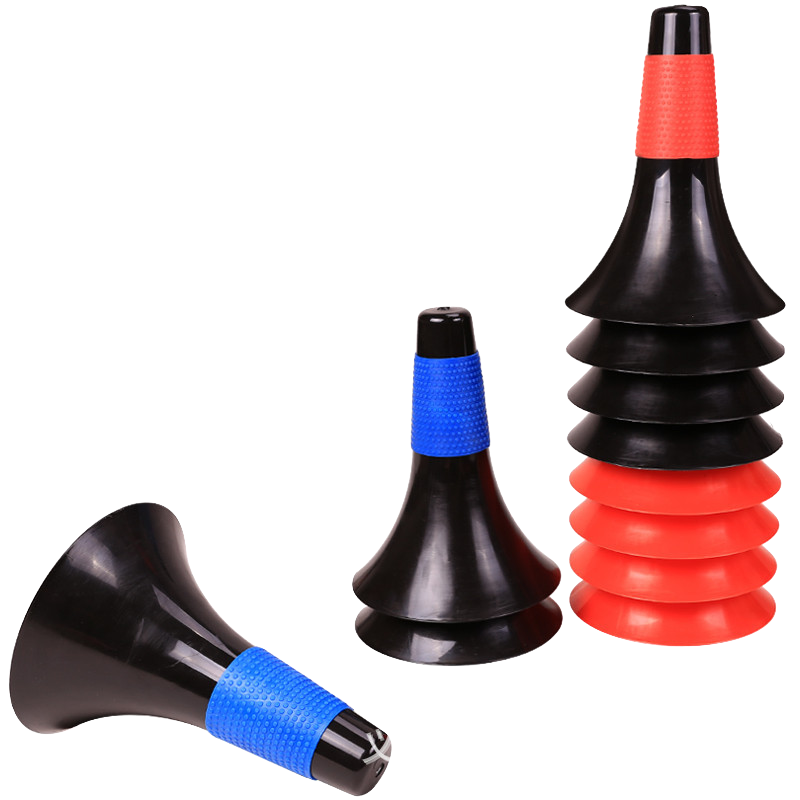 Pack of 10 (multicolor) unbreakable RipCones