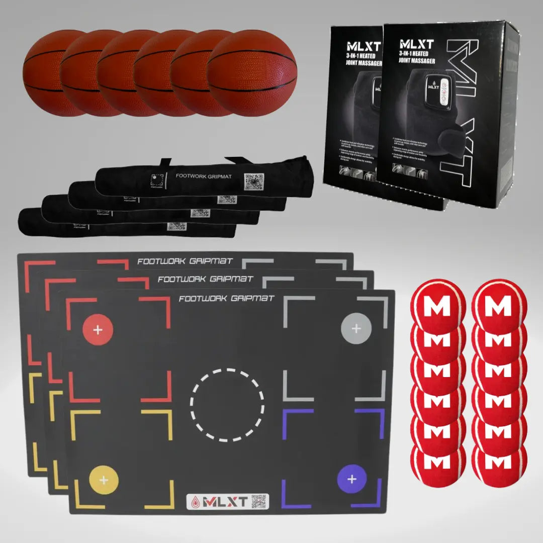 Paket G: 3 Skillmat, 12 HTB, 6 Medball (2lbs), 4 Skillmat çantası, 2 Masaj Aleti + ÜCRETSİZ Giysiler